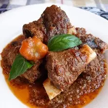 Mouton rôti ou bouillon — Restaurant Au Bureau, Longueuil