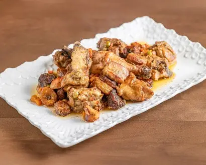 Poulet DG — Restaurant Au Bureau, Longueuil